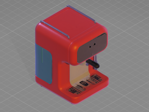 Espresso Machine 3D Model