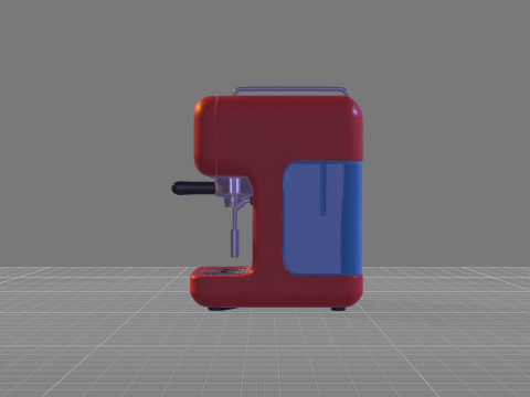 Espresso Machine 3D Model