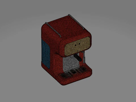 Espresso Machine 3D Model