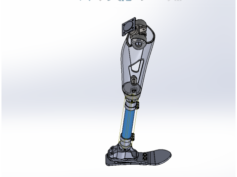 Протез ноги 3D Модель
