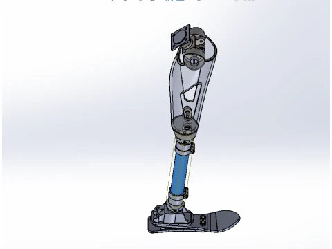 Perna protética Modelo 3D