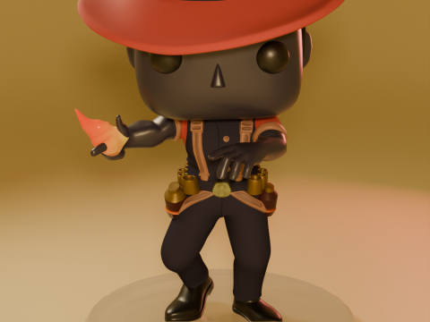 फनको पॉप फिगर्स इन्फर्नस डेडलॉक वाल्व गेम मॉडल के 3 संस्करण 3D प्रिंट मॉडल