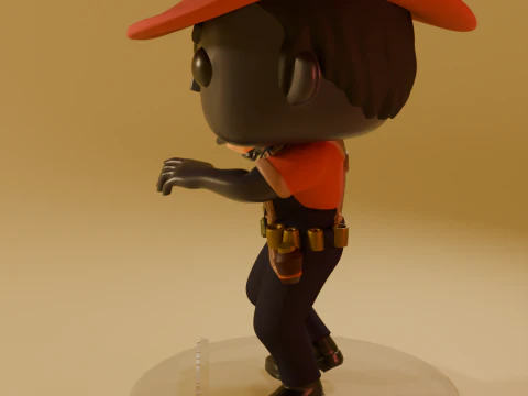 FUNKO POP FIGURES INFERNUS DEADLOCK VALVE GAME 3 versions of the model 3D Print Model