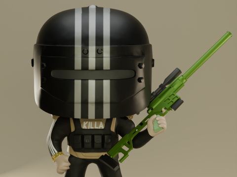 FUNKO POP ФІГУРИ KILLA ВТЕЧА З ТАРКОВА 3D Принт Модель