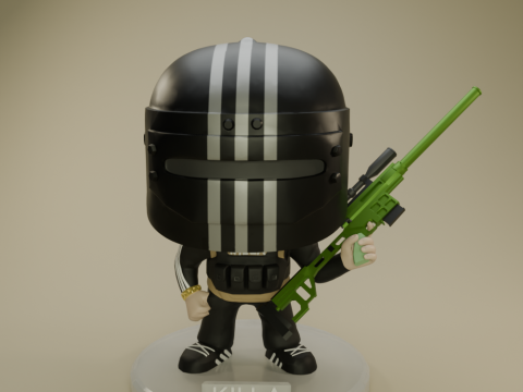 FUNKO 流行人物杀戮塔科夫逃亡 3D 打印模型