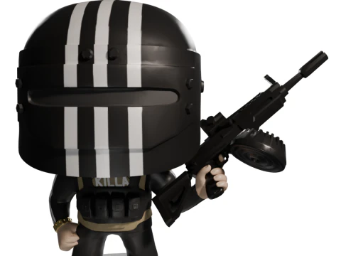 FUNKO POP FIGURES KILLA ESCAPE FROM TARKOV 3D Print Model