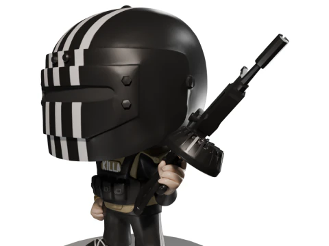 FUNKO POP FIGURES KILLA ESCAPE FROM TARKOV 3D Print Model
