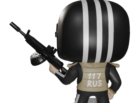 FUNKO POP FIGURES KILLA ESCAPE FROM TARKOV 3D Print Model