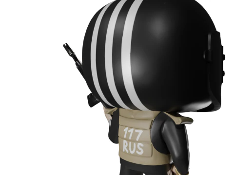 FUNKO POP FIGURES KILLA ESCAPE FROM TARKOV 3D Print Model