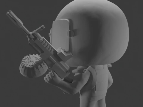 FUNKO POP FIGURES KILLA ESCAPE FROM TARKOV 3D Print Model
