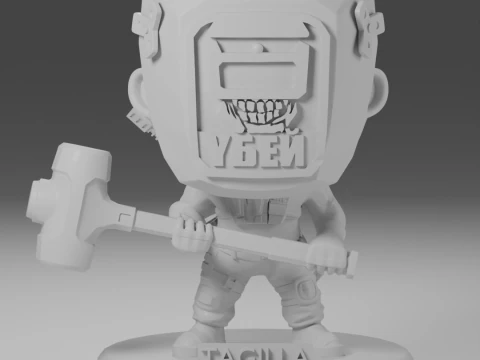 FUNKO POP FIGURES TAGILLA ESCAPE FROM TARKOV 3D Print Model