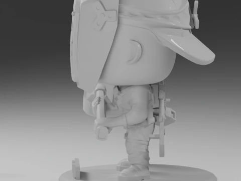 FUNKO POP FIGURES TAGILLA ESCAPE FROM TARKOV 3D Print Model