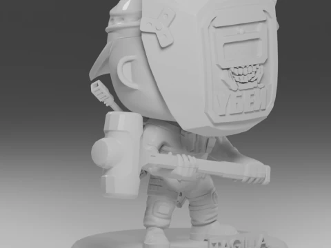 FUNKO POP FIGURES TAGILLA ESCAPE FROM TARKOV 3D Print Model