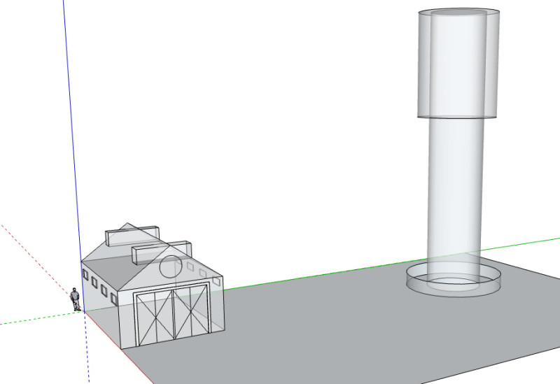 Ferme Modèle 3D .c4d .max .obj .3ds .fbx .stl .blend 