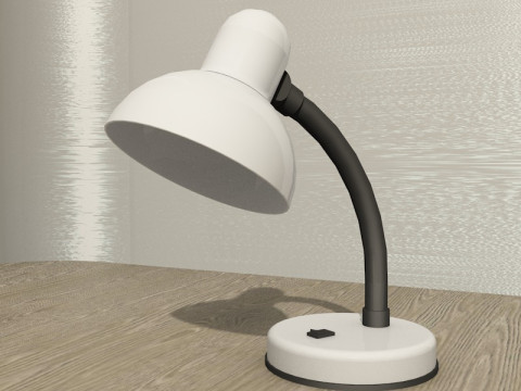 Tischlampe 3D Modell