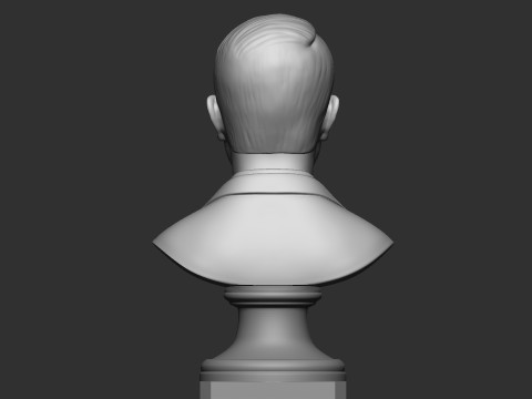 Busto di Adolf Hitler Modello di stampa 3D
