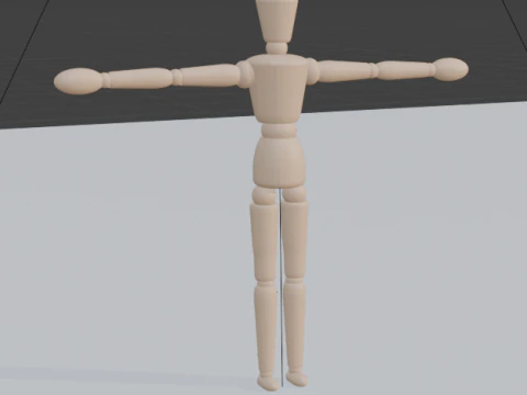 Манекен 3D Модель