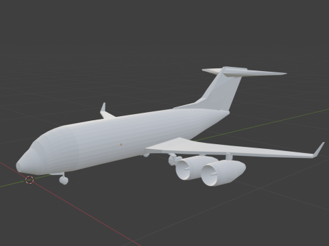 飛行機 3Dモデル