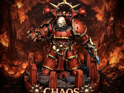 HURON - EL SEÑOR ROJO DEL CAOS Modelo de impresión 3D