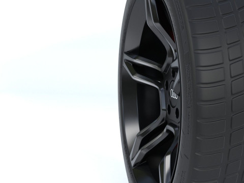 Car Tire 3D Model
