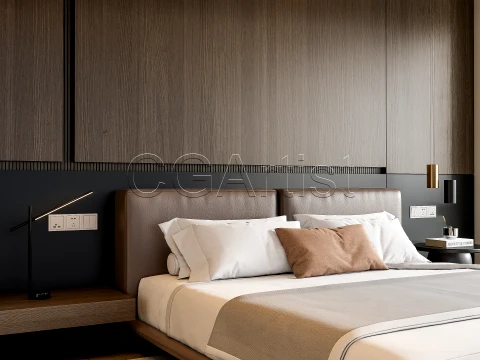 Modern bedroom 1 3D Model