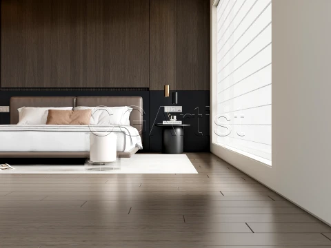 Modern bedroom 1 3D Model