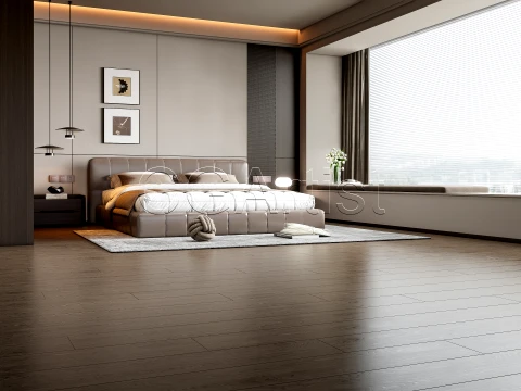 Modern bedroom 2 3D Model