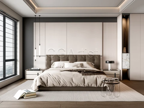 dormitorio moderno 10 Modelo 3D