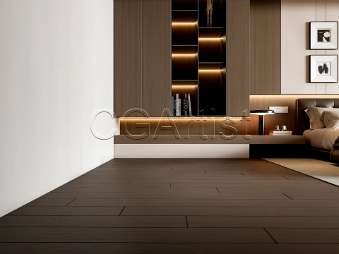 Modern bedroom 12 3D Model