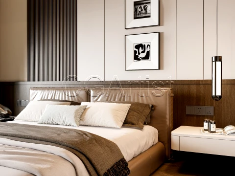 Modern bedroom 13 3D Model