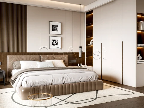 Modern bedroom 13 3D Model