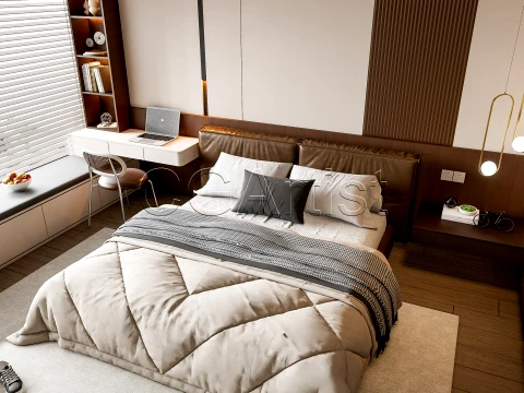 Modern bedroom 14 3D Model