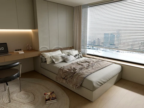 Modern bedroom 17 3D Model