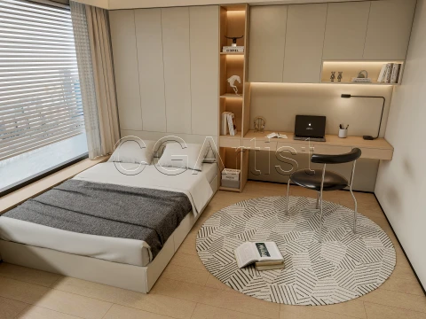 Modern bedroom 18 3D Model
