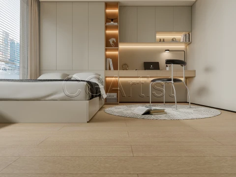 Modern bedroom 18 3D Model