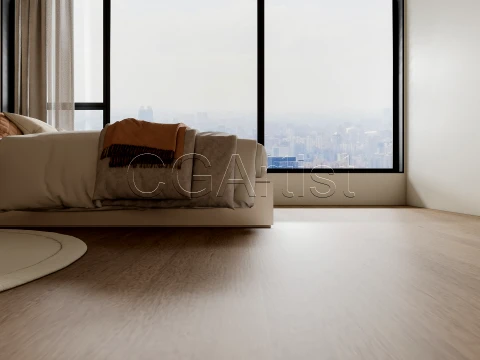Modern bedroom 19 3D Model