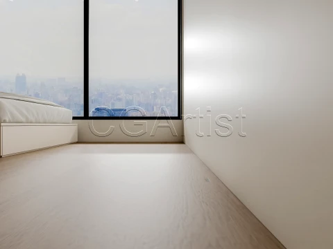Modern bedroom 19 3D Model