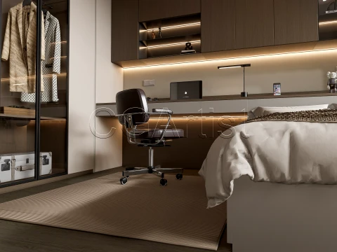 Modern bedroom 20 3D Model