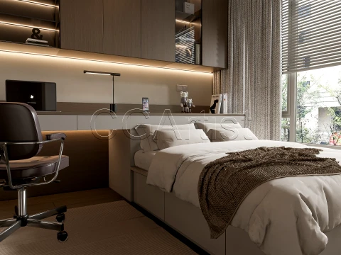 Modern bedroom 20 3D Model
