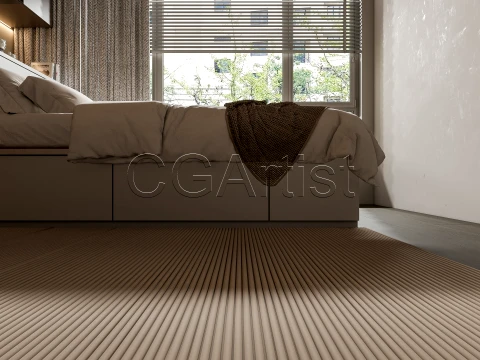 Modern bedroom 20 3D Model