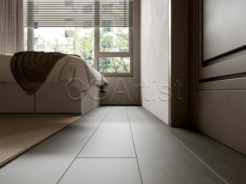 Modern bedroom 20 3D Model