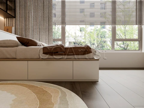 Modern bedroom 21 3D Model