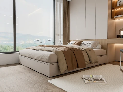 Modern bedroom 22 3D Model