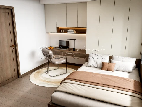 Modern bedroom 23 3D Model
