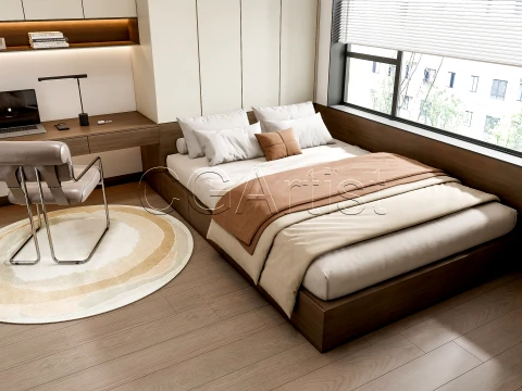 Modern bedroom 23 3D Model