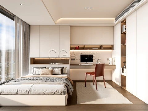 dormitorio moderno 24 Modelo 3D
