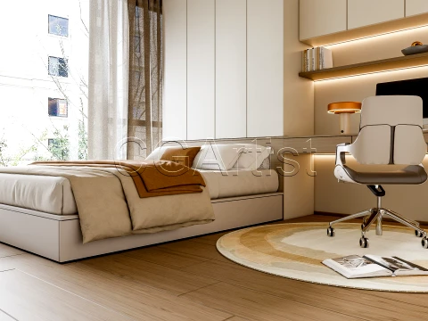 Modern bedroom 26 3D Model
