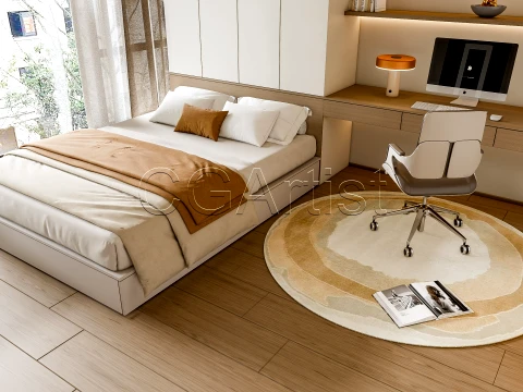 Modern bedroom 26 3D Model