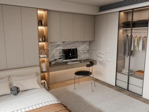 Modern bedroom 27 3D Model