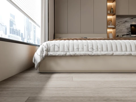 Modern bedroom 27 3D Model